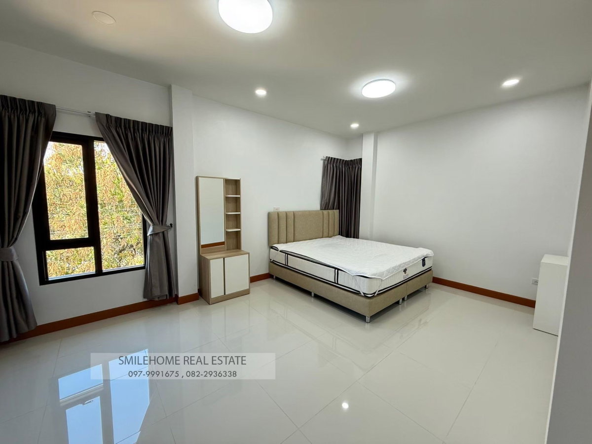 รูป **ด่วน** ปล่อยเช่าบ้านเดี่ยว  2ชั้น 3ห้องนอน 3ห้องน้ำ ขอดรถได้ 2-40คัน ห้องสวย  เฟอร์นิเจอร์ครบ - รูปที่ 5/15