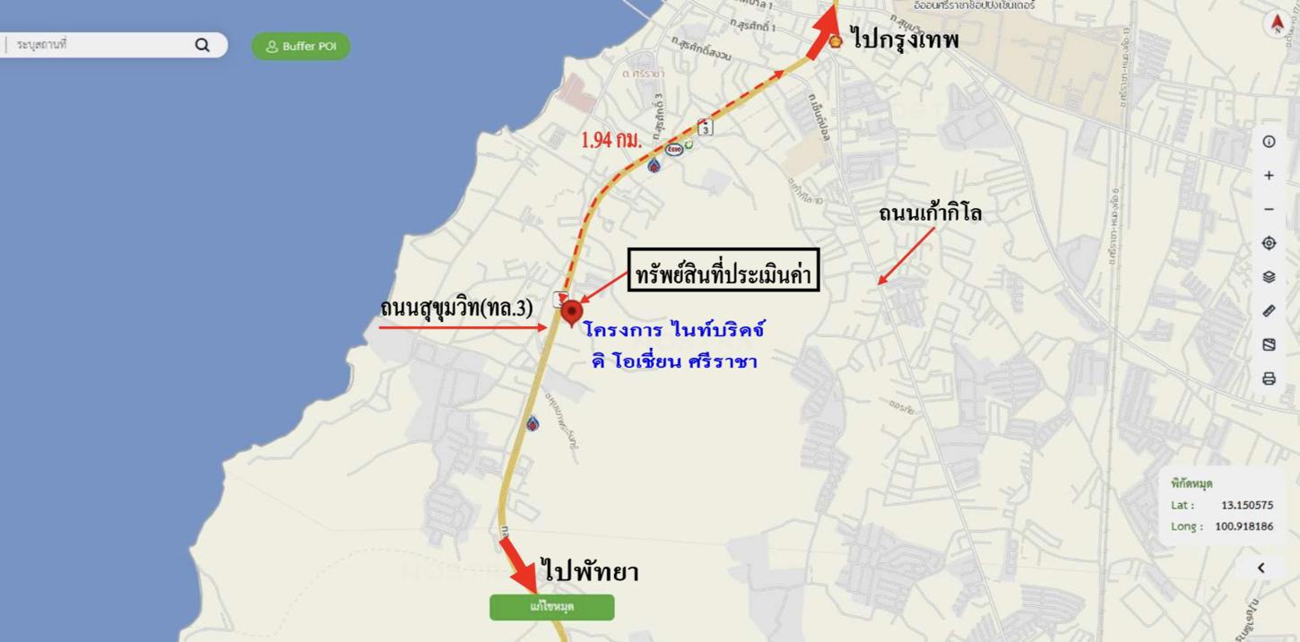 รูป คอนโดมิเนียม 68.1 ตร.ม. ไนท์บริดจ์ ดิ โอเชี่ยน ศรีราชา ศรีราชา ชลบุรี 5M - รูปที่ 26/27
