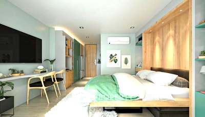 ขายคอนโด : ขายคอนโดหนึ่งห้องนอน Serene Condominium ทำเลเชิงทะเล ภูเก็ต (ID 3191451)