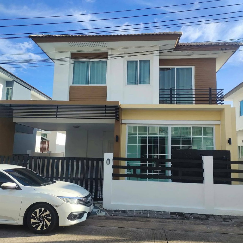 รูป 🏠 บ้านว่างต้น พ.ย. | เลควัลเลย์ บ่อวิน | 3 ห้องนอน 3 ห้องน้ำ | แอร์ใหม่ทั้งหลัง - รูปที่ 1/14