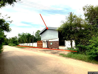 โรงงาน อากาศอำนวย สกลนคร : โกดัง 1600 ตร.วา อากาศอำนวย สกลนคร 10.5M