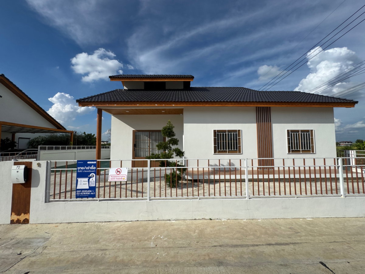 รูป RDA079🏡🤎 ให้เช่า S-GATES บางใหญ่–ไทรน้อย “บ้านใหญ่ สไตล์มูจิ” 🌿✨ - รูปที่ 1/9