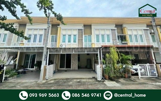 ทาวน์โฮม โกลเด้น ทาวน์ รัตนาธิเบศร์ รถไฟฟ้า-บางพูล ใหม่พร้อมอยู่