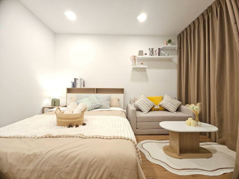 The Livin Ramkhamhaeng for Rent | Brand-New Pool View Studio near MRT Lam Sali | THB 11,500/Month