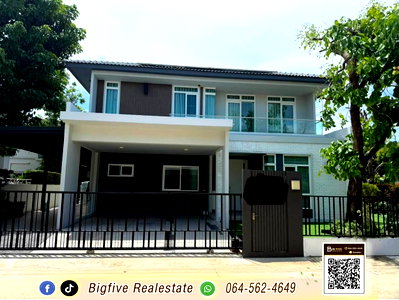 บ้านเดี่ยวให้เช่า :  CO69-007    เช่า บ้านเดี่ยว มัณฑนา 2 บางนา กม.7 MANTANA 2 BANGNA KM.7  เดินทางสะดวกพร้อมอยู่