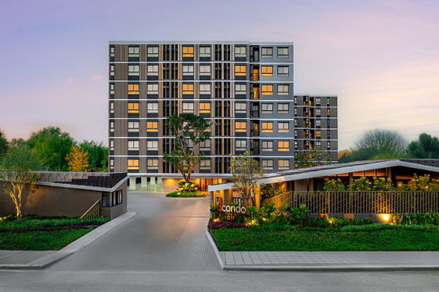 D condo air Lat Krabang 1 bedroom with electrical appliances Special price, project promotion
