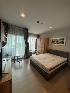 15k🔥4,000฿ BELOW BUILDING AVERAGE ‼️ Life Asoke Rama 9 · 1 Bed 28 sqm, 32nd Floor ✨FULLY FURNISHED, WASHER + DIGITAL LOCK 🚇266m to MRT Rama 9 ✅