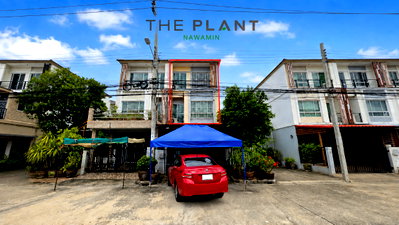 ขายทาวน์โฮม : ขายทาวน์โฮม 3 ชั้น หลังมุม The Plant Citi Nawamin 86 บ้านบิวท์อินพร้อมอยู่ ใกล้รถไฟฟ้าสายสีชมพู