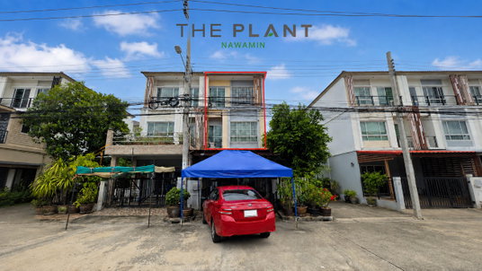 ขายทาวน์โฮม 3 ชั้น หลังมุม The Plant Citi Nawamin 86 บ้านบิวท์อินพร้อมอยู่ ใกล้รถไฟฟ้าสายสีชมพู