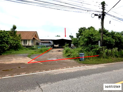 ขายโรงงาน : โกดัง 381 ตร.วา ศรีสงคราม นครพนม 3M