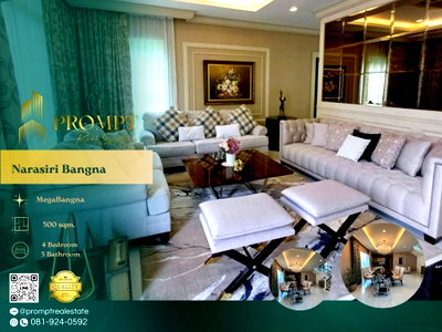 บ้านเดี่ยวให้เช่า : MN05203 - Narasiri Bangna : MegaBangna 