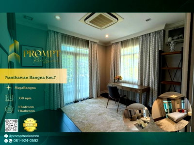 บ้านเดี่ยวให้เช่า : MN05202 - Nanthawan Bangna Km.7 :  MegaBangna