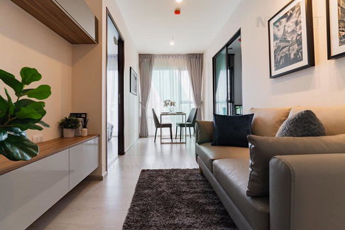 ให้เช่าคอนโด ริทึ่ม อโศก อาคาร 1 ชั้น 7 1 ห้องนอน ขนาด 31.00 ตรม ใกล้ เซ็นทรัล พระราม 9