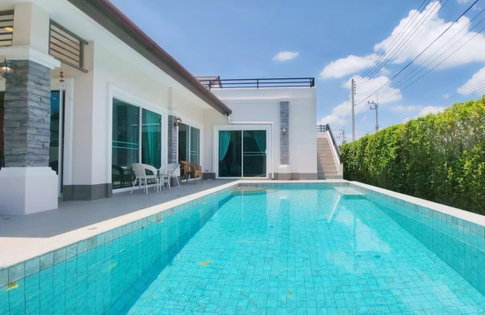 Pool Villa for Sale with Mountain View | Corner Plot | Hua Hin Grand Hills | Fully Furnished