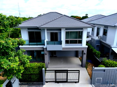 บ้านเดี่ยว สนามบินสุวรรณภูมิ : 🏡 ขายบ้านเดี่ยว บ้านใหม่แปลงมุม โครงการ เดอะ ปาล์ม กรุงเทพกรีฑา - วงแหวน ไม่เคยเข้าอยู่