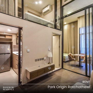 เช่าคอนโด 🌃 Park Origin Ratchathewi 2นอน 35.50ตร.ม. 37k💎 ห้องมุมสวย ราคาดี ใกล้ BTS ราชเทวี