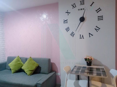 For Rent Condo NICHE ID SUKHUMVIT 113 Building D, Floor 2,1 bed room, Room size 28.00 sqm
