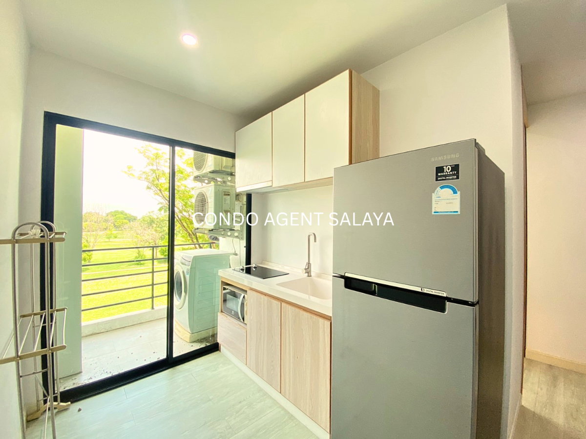 รูป ขาย V Condo Salaya 𝟏 𝐁𝐞𝐝𝐫𝐨𝐨𝐦 | 𝟏 𝐁𝐚𝐭𝐡𝐫𝐨𝐨𝐦 🛁 วิวสนามกอล์ฟ - รูปที่ 8/18