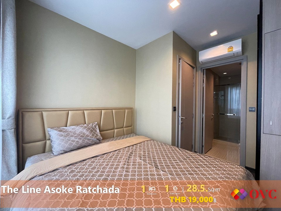 รูป พร้อมให้เช่า - The Line Asoke Ratchada - รูปที่ 1/4
