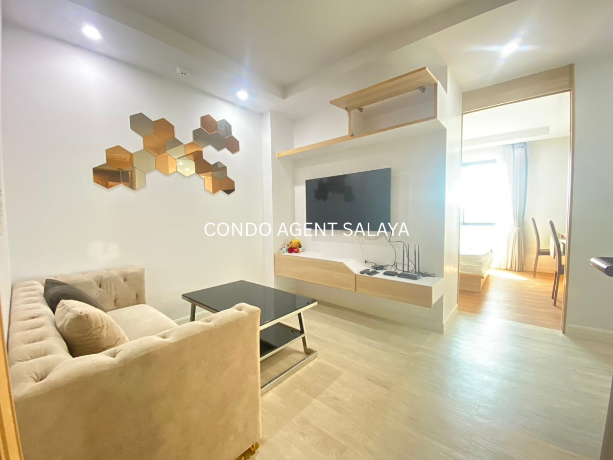 ขาย V Condo Salaya 𝟏 𝐁𝐞𝐝𝐫𝐨𝐨𝐦 | 𝟏 𝐁𝐚𝐭𝐡𝐫𝐨𝐨𝐦 🛁 วิวสนามกอล์ฟ