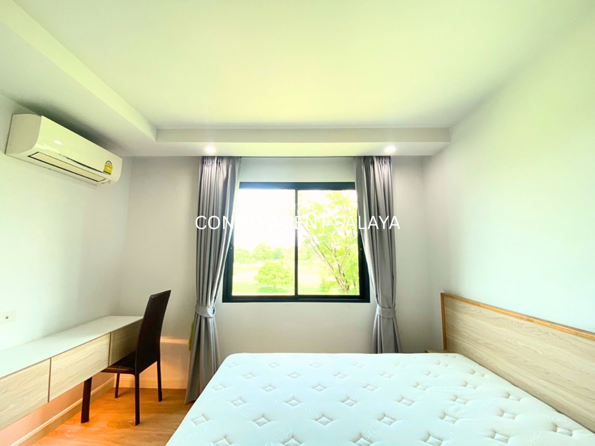 รูป ขาย V Condo Salaya 𝟏 𝐁𝐞𝐝𝐫𝐨𝐨𝐦 | 𝟏 𝐁𝐚𝐭𝐡𝐫𝐨𝐨𝐦 🛁 วิวสนามกอล์ฟ - รูปที่ 6/18