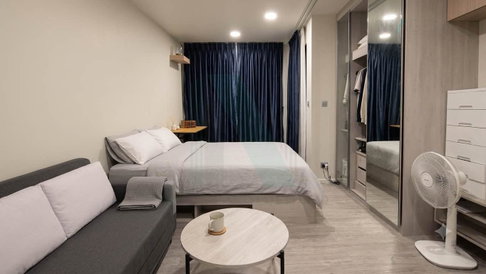 📌 For Rent Condo ATMOZ TROPICANA BANGNA Building D, Floor 8,Studio, Room size 23 sqm