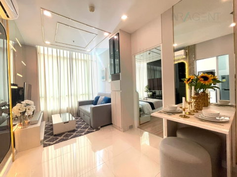 🎉 For Rent Condo THE SKY SUKHUMVIT Building C, Floor 17,1 bed room, Room size 34.00 sqm