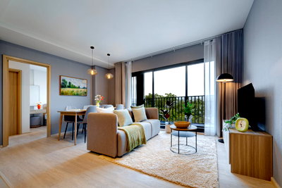 ขายคอนโด : 🏝️ ขายคอนโด THE BASE Cherngtalay 2 ห้องนอน ใจกลางเชิงทะเล