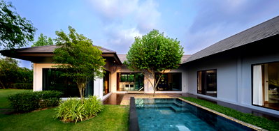 เช่าบ้านเดี่ยว ชลบุรี : Luxury Pool Villa for Rent in Huay Yai Pattaya | 3 Bed | Private Pool | 120,000 THB
