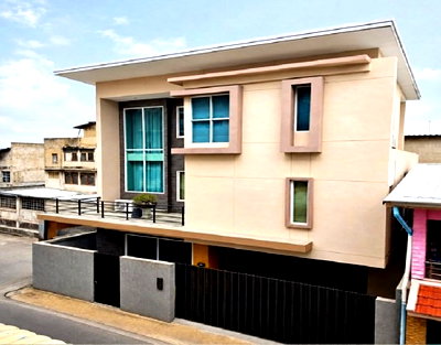 เช่าบ้านเดี่ยว ถนนรามอินทรา : ให้เช่าบ้านเดี่ยว / โฮมออฟฟิศ 3 ชั้น ซอยรามอินทรา 73 ห่าง MRT คู้บอน 500 เมตร / เฟอร์นิเจอร์ครบ / อยู่อาศัย หรือ Home office จดบริษัทได้
