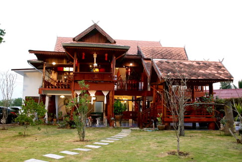 🏡✨ ให้เช่าบ้านเรือนไทยไม้สัก พร้อมสระว่ายน้ำส่วนตัว | หางดง เชียงใหม่ ✨🏡