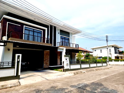 บ้านเดี่ยวให้เช่า : บ้านผู้บริหารให้เช่า | กุลพันธ์ 9 หางดง เชียงใหม่ Executive House • ใกล้ Lanna International School • เดินทางสะดวก