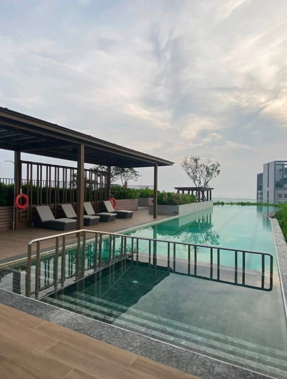 รูป  🏤 🏤 🏤ให้เช่า ESCENT Rayong 🏦 Escent 2 ชั้น 6วิวตลาดน้ำ🏤 🏤 🏤 - รูปที่ 7/18