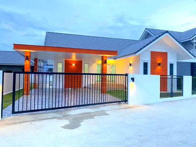 บ้านเดี่ยว การไฟฟ้าส่วนภูมิภาค สันทราย : ขายบ้านเดี่ยวชั้นเดียว หนองจ๊อมสันทราย เชียงใหม่ ใกล้ Tonkla International School (H570) T.0946511456