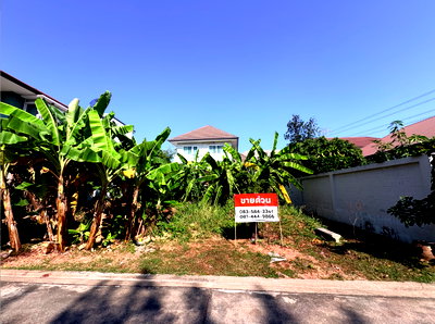 Land for sale : Sale of land in panchasarppark Park village  , adjacent to Borommaratchachonnani Road, suitable for building a house.