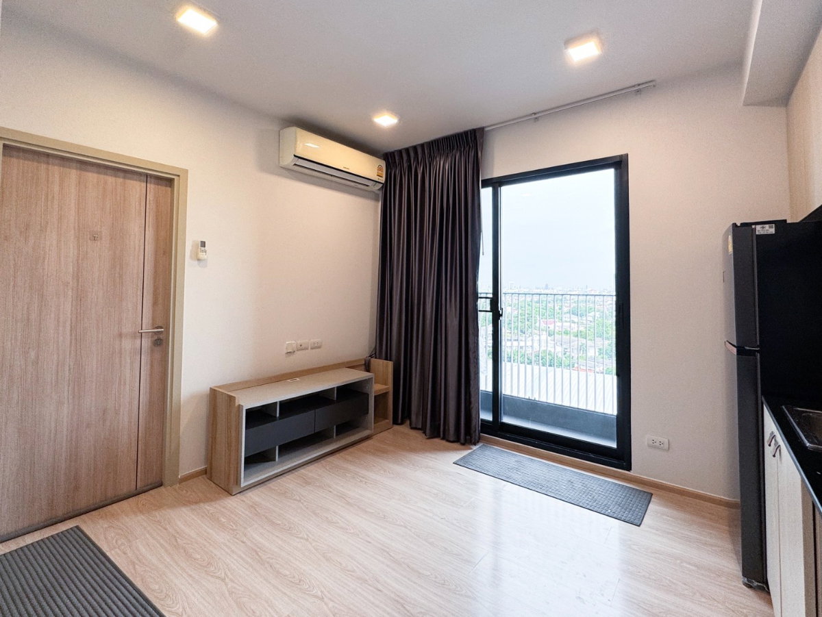 รูป ให้เช่า UNIO H Tiwanon ** 13,000 บ./ด. ** ขนาด 34.37 ตร.ม. 1ห้องนอน 1ห้องน้ำ ชั้น 11 - รูปที่ 1/5