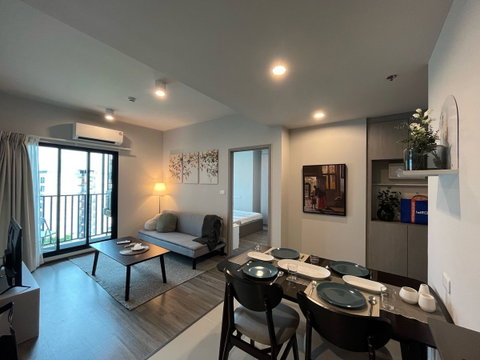 ให้เช่าคอนโด ห้องใหม่🔥!! Ideo Ramkhamhaeng Lamsali | 2 ห้องนอน 53 ตร.ม. REF. 133CRB