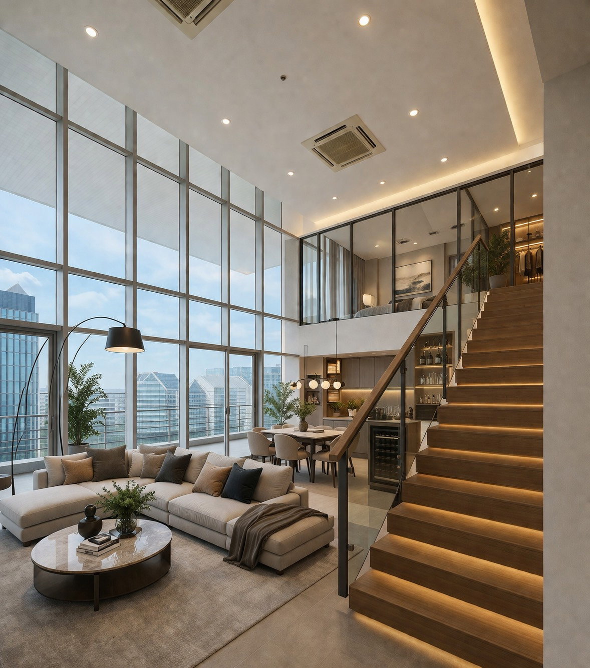 ✨Penthouse ชั้น 27 กลางอโศก วิวเมือง 180 องศา ดีไซน์ใหม่ได้ทั้งหมด ขาย/SALE : My Resort Bangkok (มาย รีสอร์ท แบงค์คอก) - 2 ห้องนอน LC110