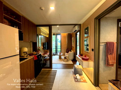 ขายคอนโด : Pet-Friendly Condo | valles HAUS by Sansiri | 1 Bedroom พร้อมเข้าอยู่ปลายปี 2026