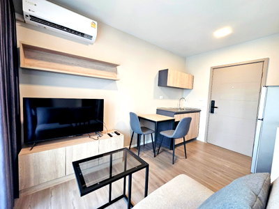 คอนโดให้เช่า : ให้เช่า Dcondo Hideaway รังสิต 26 ตรม. ชั้น 5 เฟอร์นิเจอร์ครบ พร้อมเข้าอยู่