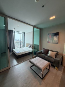 คอนโดใกล้ MRTพระราม 9 ห้องหใหม่ แต่งครบพร้อมเข้าอยู่ราคา14,000บาท/เตือน