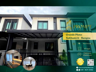 บ้านเดี่ยวให้เช่า : GH01304 - Grande Pleno Sukhumvit - Bangna  : MegaBangna