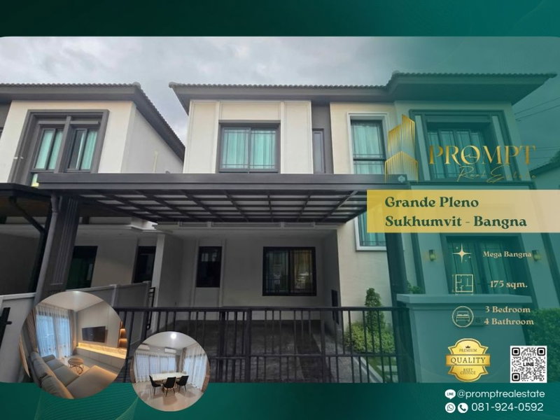 Houses for rent : GH01304 - Grande Pleno Sukhumvit - Bangna : MegaBangna