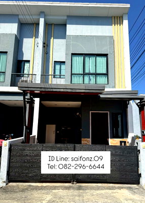 เช่าทาวน์โฮม ถนนกรุงเทพ-ชลบุรี มอเตอร์เวย์ : ปล่อยเช่าด่วน 14,000฿ เข้าอยู่สิ้นเดือนสิงหาคมนี้