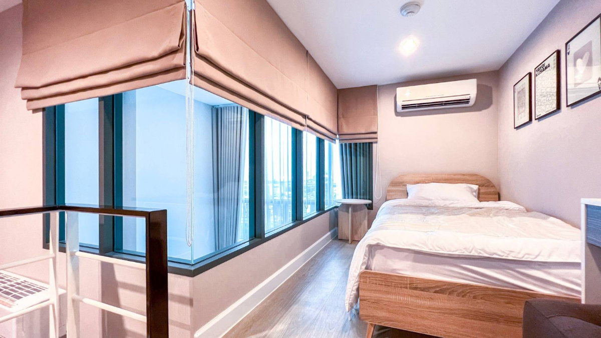 รูป คอนโดติดBTSบางซ่อน บางซื่อห้องDuplex 2 ชั้น 2 ห้องนอน ตกแต่งครบ ตรงปก พร้อมอยู่อาศัย Metro sky บางซื่อ(เช่าระยะสั้นได้ค่ะ) LINE @starcondo - รูปที่ 9/14