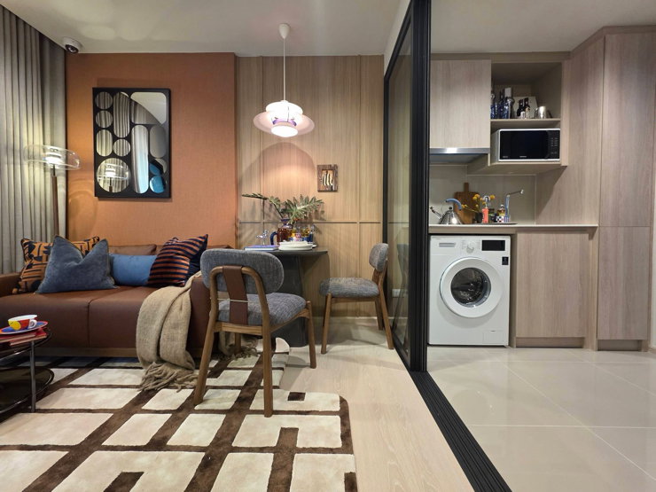 รูป 🔥HOT UNIT🔥 1Bedroom River view 4.09MB การันตรีจากเซลล์โครงการ  - รูปที่ 5/10