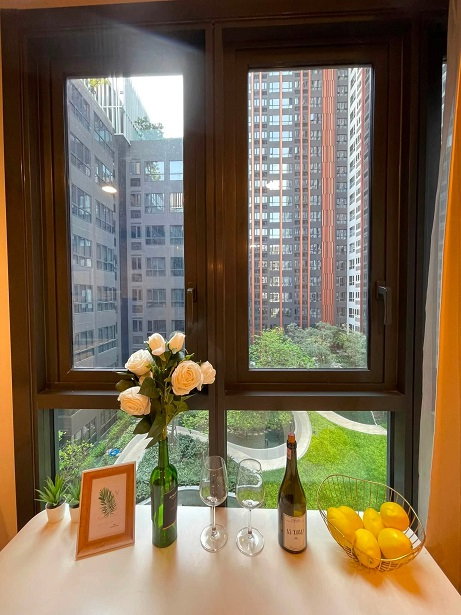 รูป **XT Huaikhwang | 1 Bedroom วิวสวน ชั้น 9 🌳** คุณจะได้ 1 ห้องนอน ในห้วยขวางที่ **ของครบ อยู่สบายและได้วิวสวน**เพียง 17,000 บาท เท่านั้น - รูปที่ 6/8