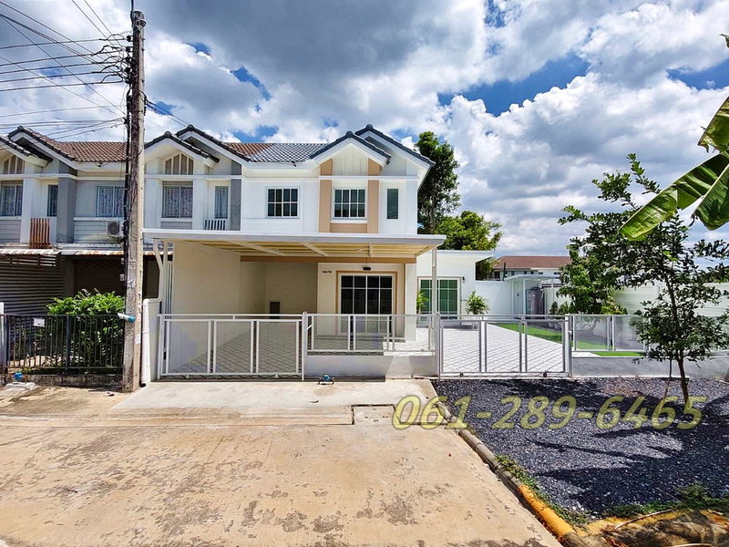 ขายทาวน์โฮม : MO. บ้านสวย หลังริม หลังติดสวน #หมู่บ้านพฤกษา 76 บางใหญ่ แก้วอินทร์ ตลาดพระปิ่น 3 ใกล้เซ็นทรัล เวสเกต