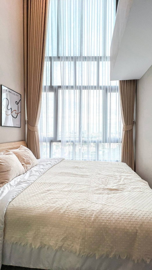 รูป คอนโดติดBTSบางซ่อน บางซื่อห้องDuplex 2 ชั้น 2 ห้องนอน ตกแต่งครบ ตรงปก พร้อมอยู่อาศัย Metro sky บางซื่อ(เช่าระยะสั้นได้ค่ะ) LINE @starcondo - รูปที่ 1/14