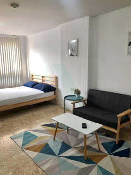 For Rent Condo LUMPINI PLACE SATHORN Building C, Floor 6,Studio, Room size 30.00 sqm
